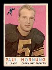 1959 Topps #82 Paul Hornung   EX X3710200