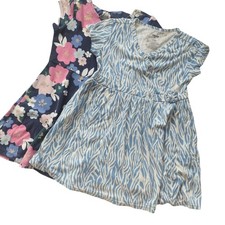 Lot of 2 Girls Cotton Knit Dresses Sz 8 Gymboree DVF for Target Easy Wear Dress