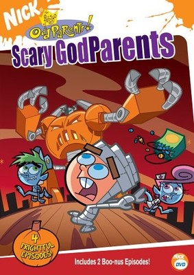 Fairly OddParents: Scary Godparents [DVD] [*READ* Disc-Only, EX-LIBRARY]