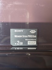 Sony 2Gb Mark 2 Memory Stick Pro Duo Magic Gate Memory card