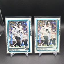2025 Donruss Football - Arik Armstead - Jacksonville Jaguars - (2) Cards  - #45
