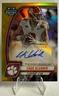Cade Klubnik 2024 Bowman Chrome University Yellow Refractor Auto #/75 - Jets