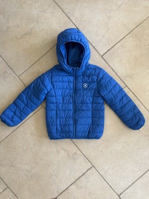 Kids Puffer Winter/Fall Jacket - Blue - Size 7-8 - Lightweight and Warm