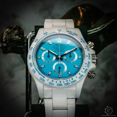 2024 AET Remould Rolex Daytona Abu Dhabi 1 of 18 Tiffany Dial