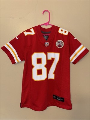 Nike Kansas City Chiefs Travis Kelce Game Jersey Size S 6-7