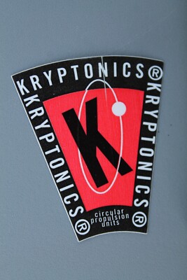 Kryptonics Skateboards Red 90's Original Z85A Vintage