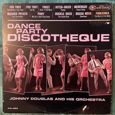 Dance Party Discotheque Vinyl LP. Various Tracks - CAL 883 - No Scratches Ex/con