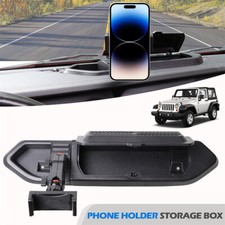 Dash Phone Mount Cell Phone Holder Bracket For 2018-2023 Jeep Wrangler JL JLU JT
