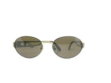 Men's Sunglasses VON FURSTENBERG Women's 90s Oval Gold Vintage Italy