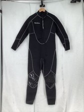 Sea Skin Men  s Full Suit Wetsuit Black Size Small