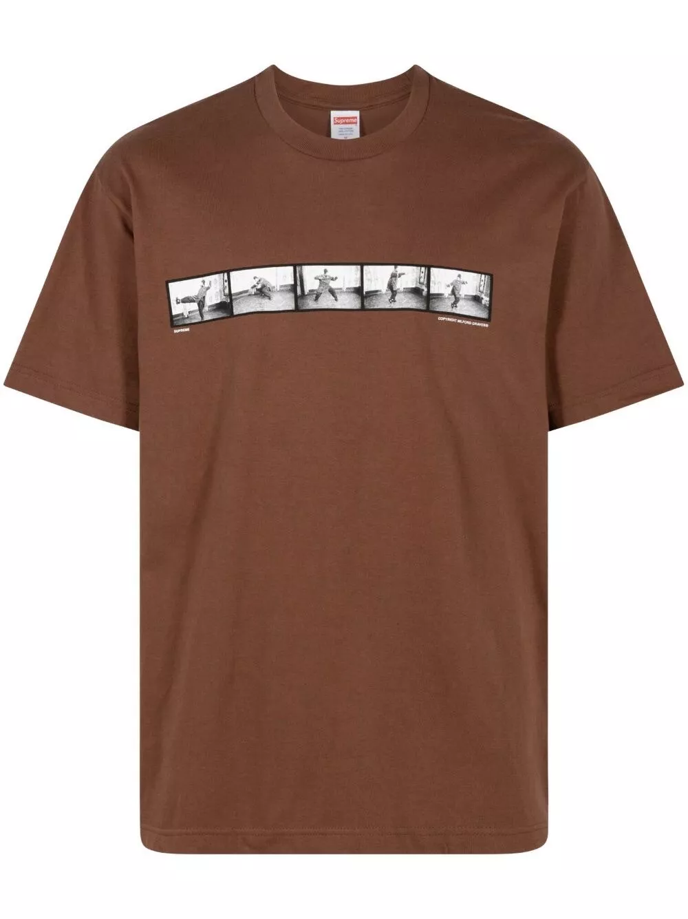 Tee shirt marron Supreme Milford Graves FW22   Taille L