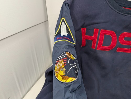 Hudson Outerwear Nasa Style Jacket HDSN Dark Blue Pullover Sz 3XL (F2) - Picture 9 of 13