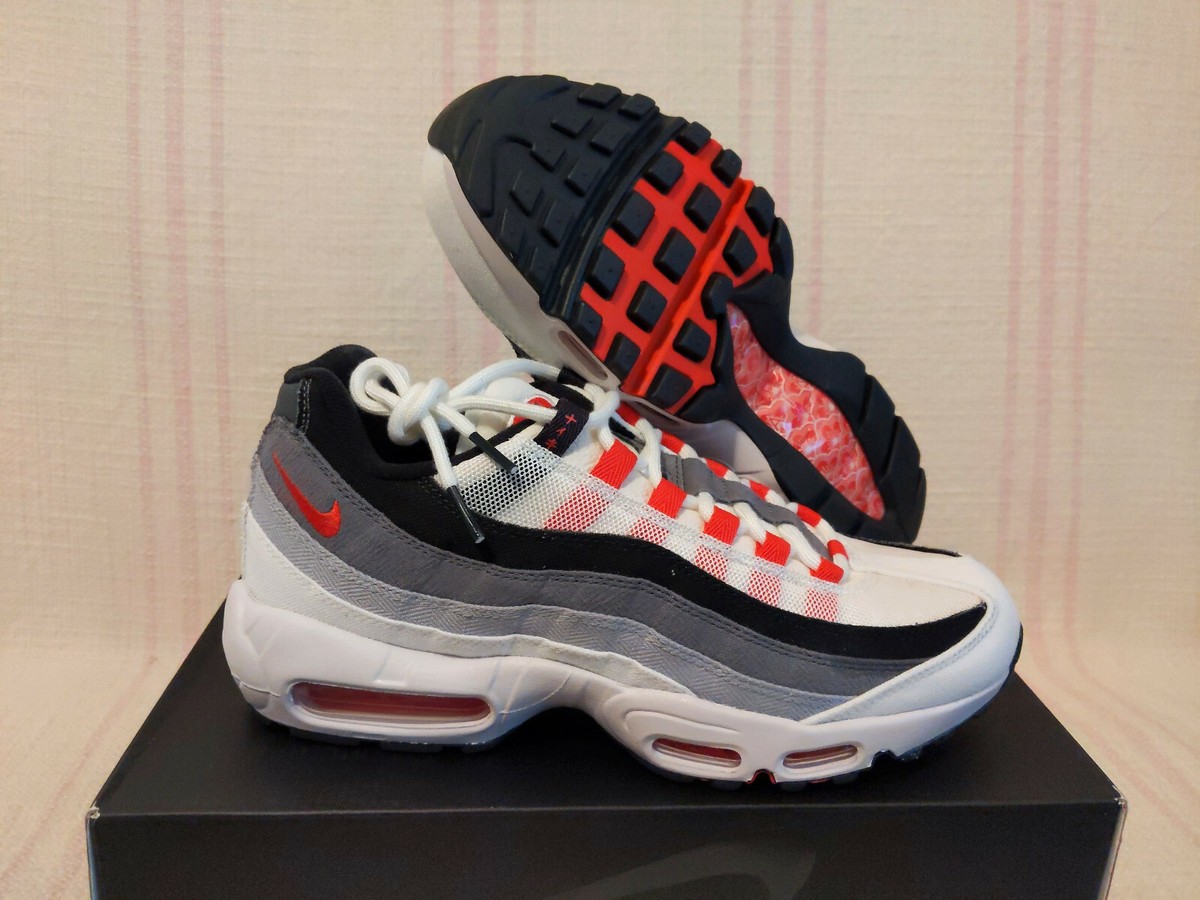 Nike Air Max 95 QS Japan Plum Blossom White Red Comet DH9792 Nike Air Max 95 QS Japan Plum Blossom White Red Comet DH9792