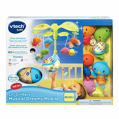 Baby Crib Mobile Musical Bed Bell With Controller Night Light Newborn Toys E0V6X