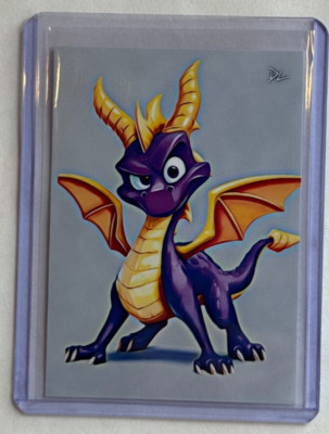 Spyro Limited Edition Artist Signed  The Dragon  Trading Card 4/10