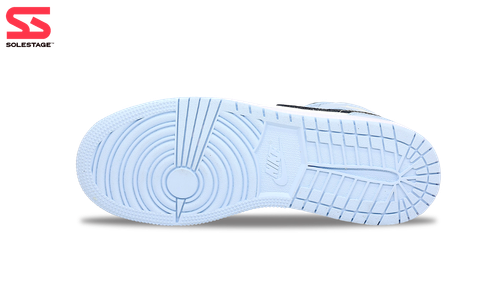 Nike Jordan 1 Mid Ice Blue GS 2022 (555112-401) Juvenil Talla 3Y-7Y - Imagen 2 de 3