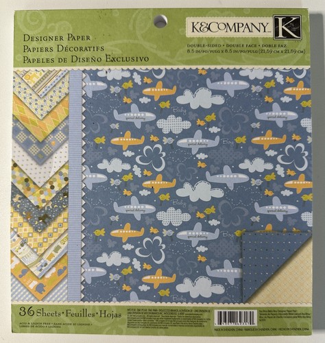 K & Company 8.5 x 8.5 inch Paper Pad Multiple Variations Available-You Choose - Picture 5 of 7