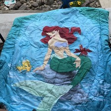 Little Mermaid Twin comforter sheet set twin. Rare