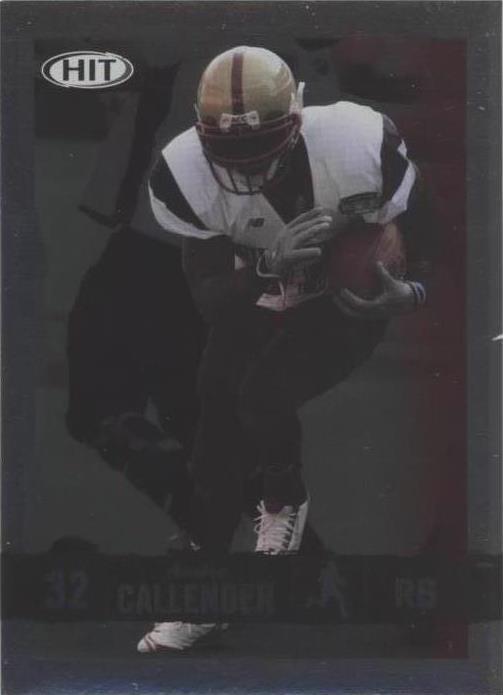 2008 SAGE Hit - Andre Callender #32 Silver Foil (RC) for sale online | eBay