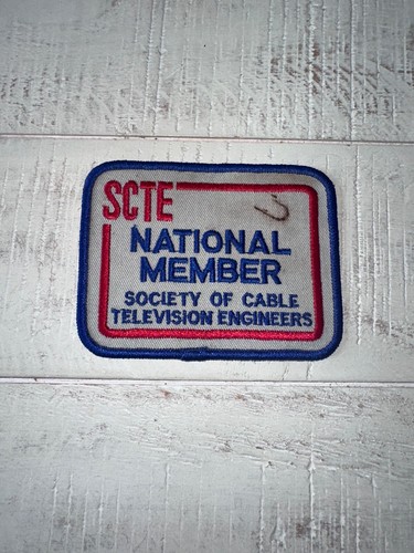 Vintage patch SCTE Society of Cable Television Engineers National Member - Picture 2 of 5