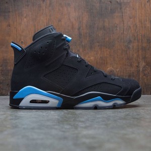 jordan 6 black and university blue