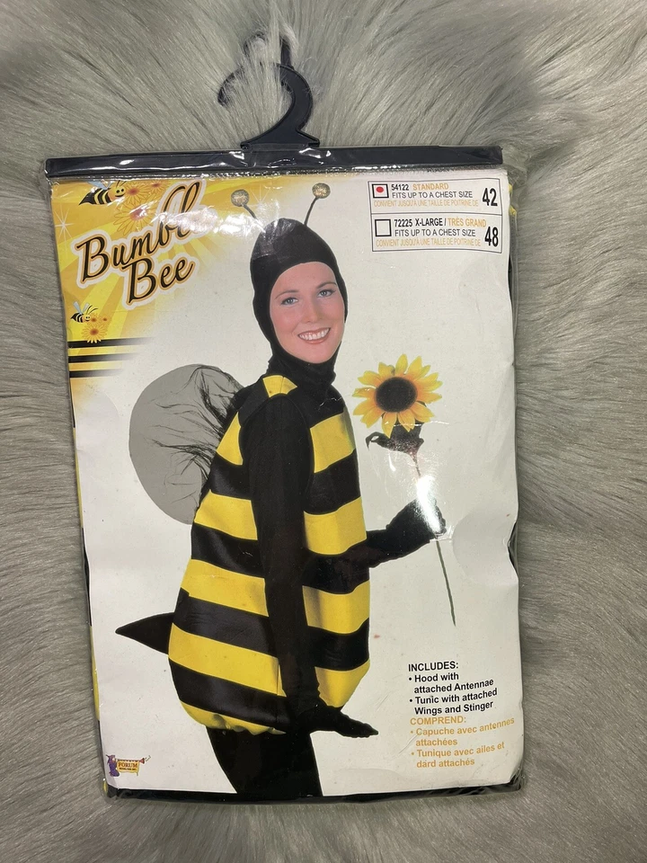 Disfraz Forum Novedades Abejorro 54122 Estándar Se Ajusta Hasta Pecho Talla 42 Foto 2 de 4