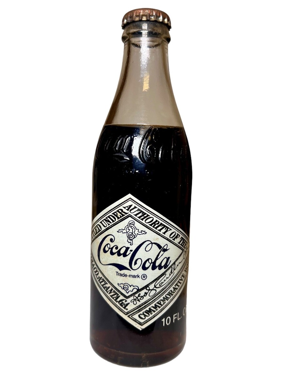 Coca-Cola Soda Pop 1975 75th Anniversary Full Unopened 10 oz