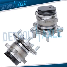 (2) Rear Wheel Hub & Bearing Assembly for 2008 2009 2010 - 2013 Nissan Rogue FWD