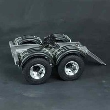 2-Achsen-Metalltransferanh&auml;nger f&uuml;r 1/14 Tamiya RC LKW Kipper Scania 770s Volvo