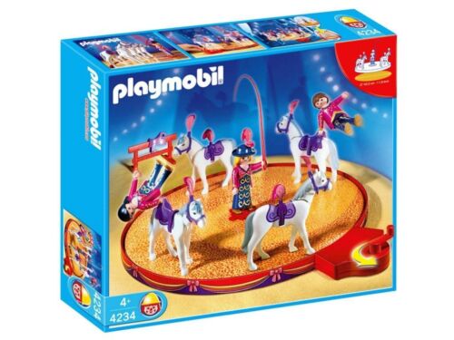 Playmobil - 4234 - Voltigeurs + Chevaux et Manege - Afbeelding 1 van 3