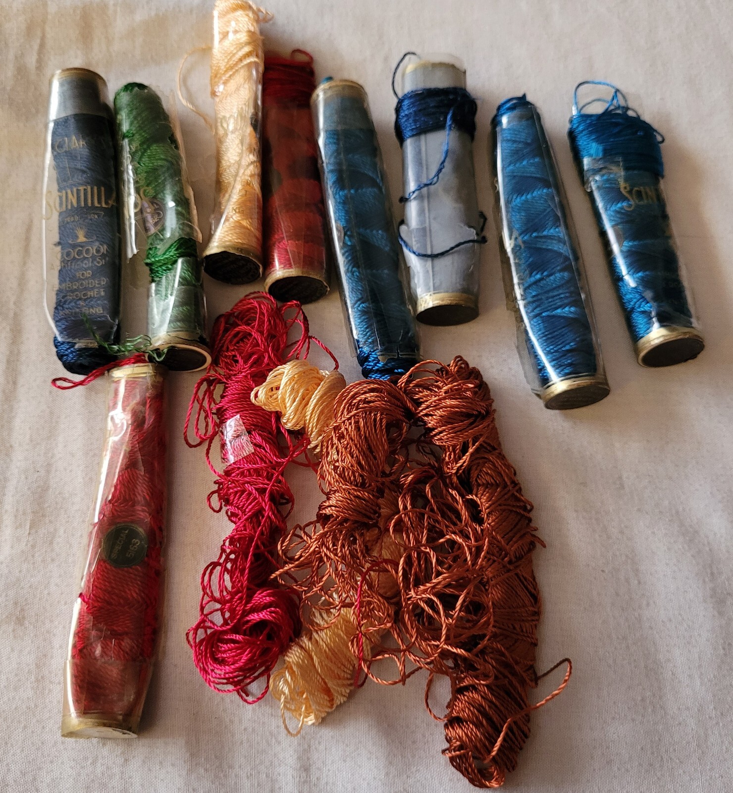 Clarks Scintilla Embroidery Thread Bundle