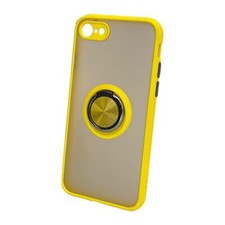for iPhone 7 Plus/8 Plus Rugged Magnetic Ring Case YELLOW