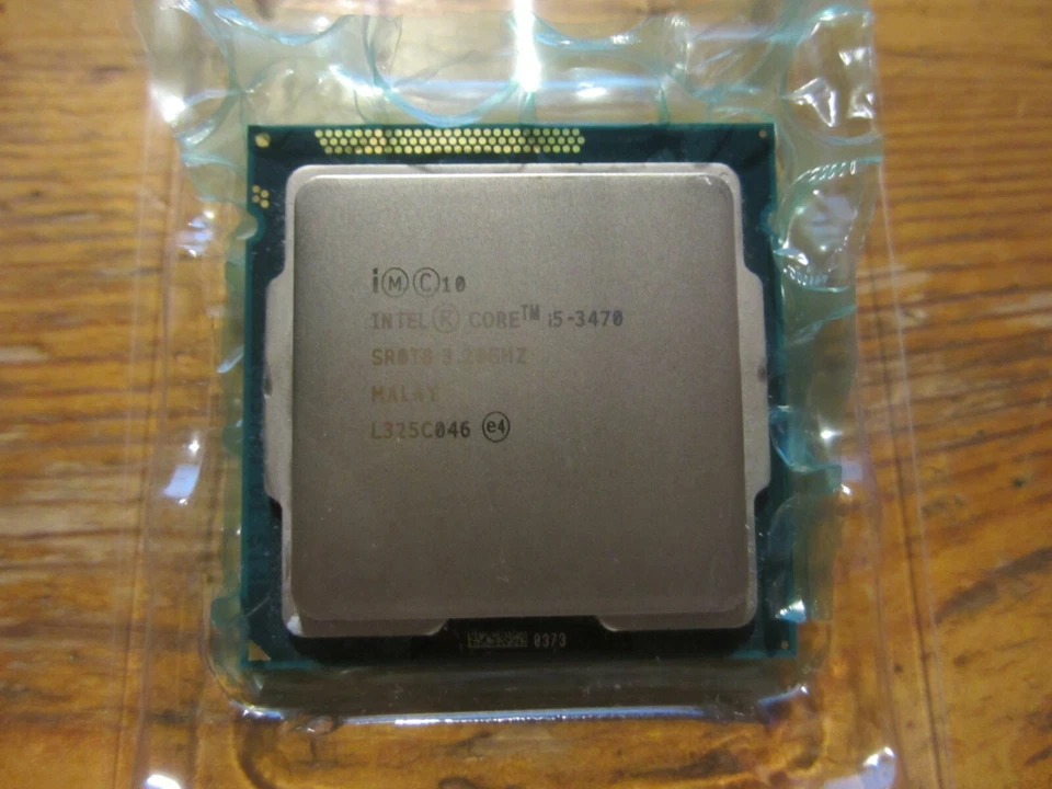 CPU Intel i5-3470 3,2 GHz cuatro núcleos SR0T8 Socket LGA-1155  Foto 2 de 2