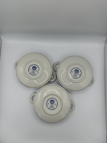 3 Stück Villeroy Boch Izmir 1973 Suppenschale Suppen Tasse Untertasse Teller - Bild 9 von 9