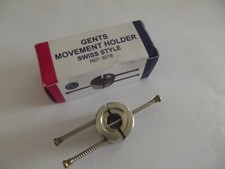 ferma porta movimenti a molla x orologi watch gents movement holder swiss style