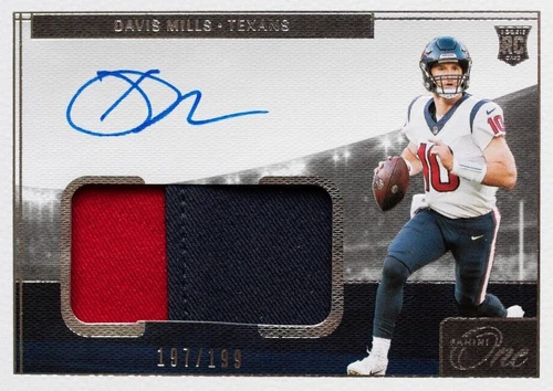 2021 Panini One Davis Mills #28