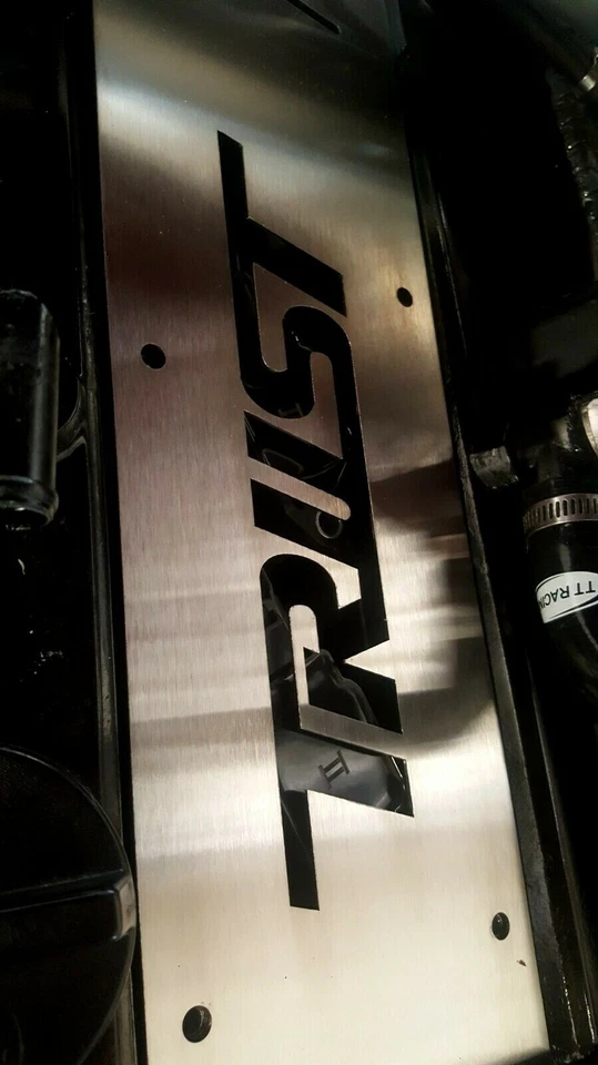 TRUST RB25DET R33/R34 GTT CUSTOM COIL PACK COVER/STAINLESS STEEL - Image 2 of 3