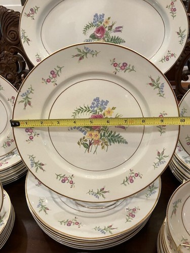 Margaret Rose ROJ9 by Royal Jackson -ESTATE SET- 64 Pieces of Vintage Dinnerware - Picture 3 of 10