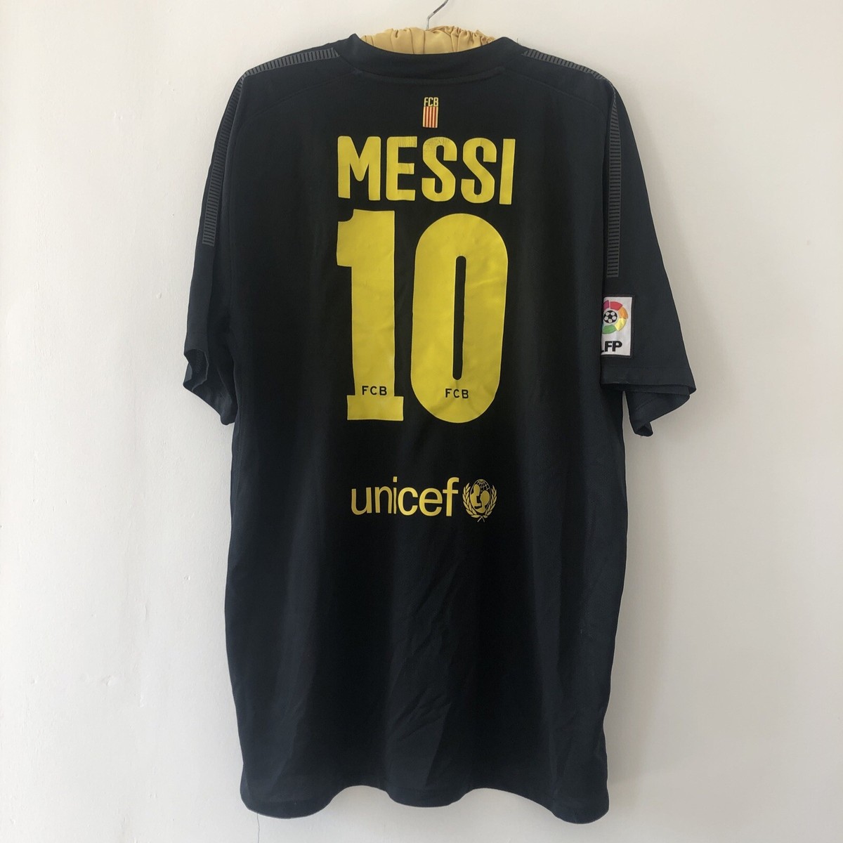 Original Messi Barcelona 2011/12 Away Shirt Black Nike Xxl | eBay UK