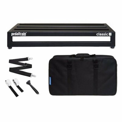 PedalTrain PT-CL2-SC CLASSIC 2 Pedalboard With Soft Case 24'' x 12.5''