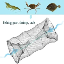 Collapsible Crab Trap Foldable Fishing Net Crayfish Trap New