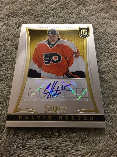 2012-13 Certified CALVIN HEETER Rookie RC Autograph GU #/299 ...