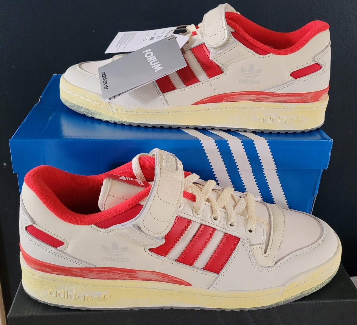 NEW AUTHENTIC ADIDAS FORUM 84 LOW AEC 