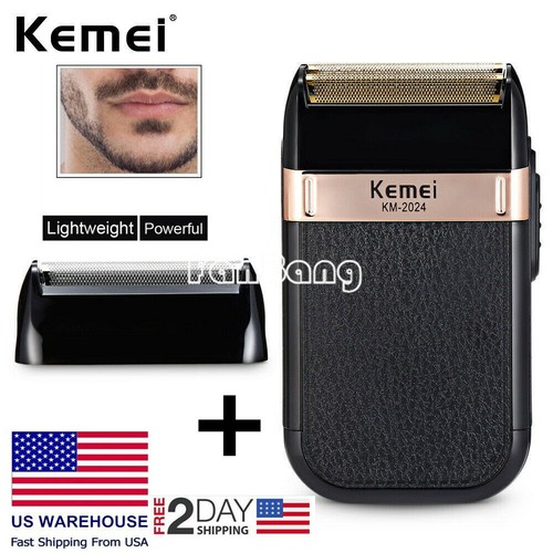 Kemei Electric Rechargeable Hair Beard Trimmer Shaver Cutter Razor Clipper USB  - Picture 4 of 12