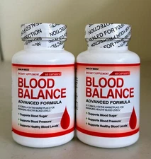 (2 PACK) Blood Balance Advanced Formula 120 capsules