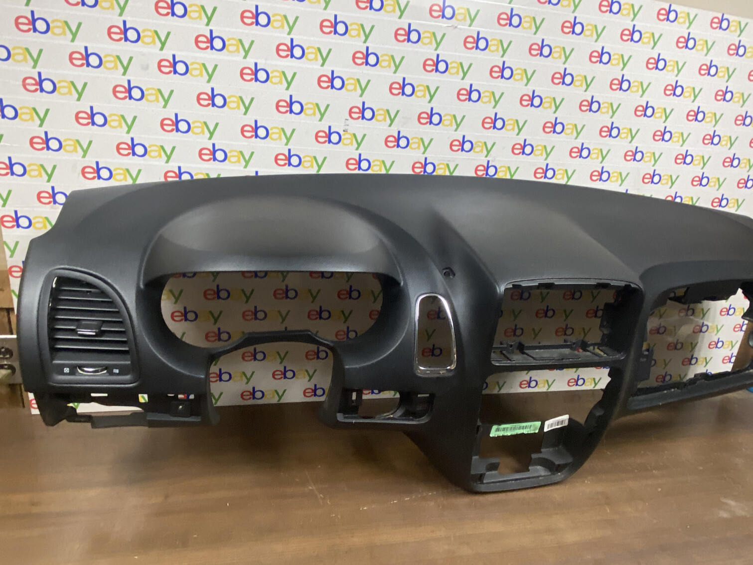 20112020 DODGE CARAVAN DASH DASHBOARD INSTRUMENT PANEL COVER BLACK OEM