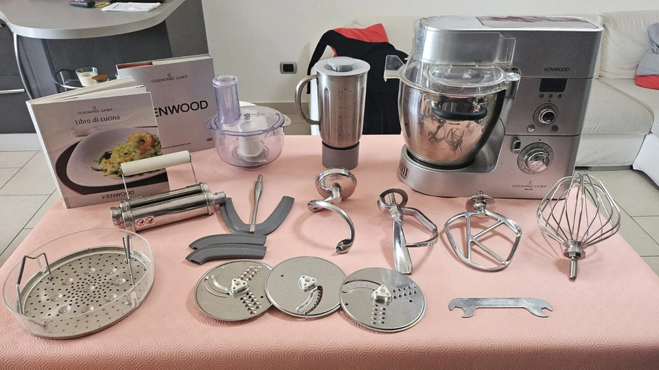 KENWOOD Robot da Cucina Cooking Chef KM086 Capacità 6.7 L Potenza 1500 W ARGENTO - Immagine 3 di 3