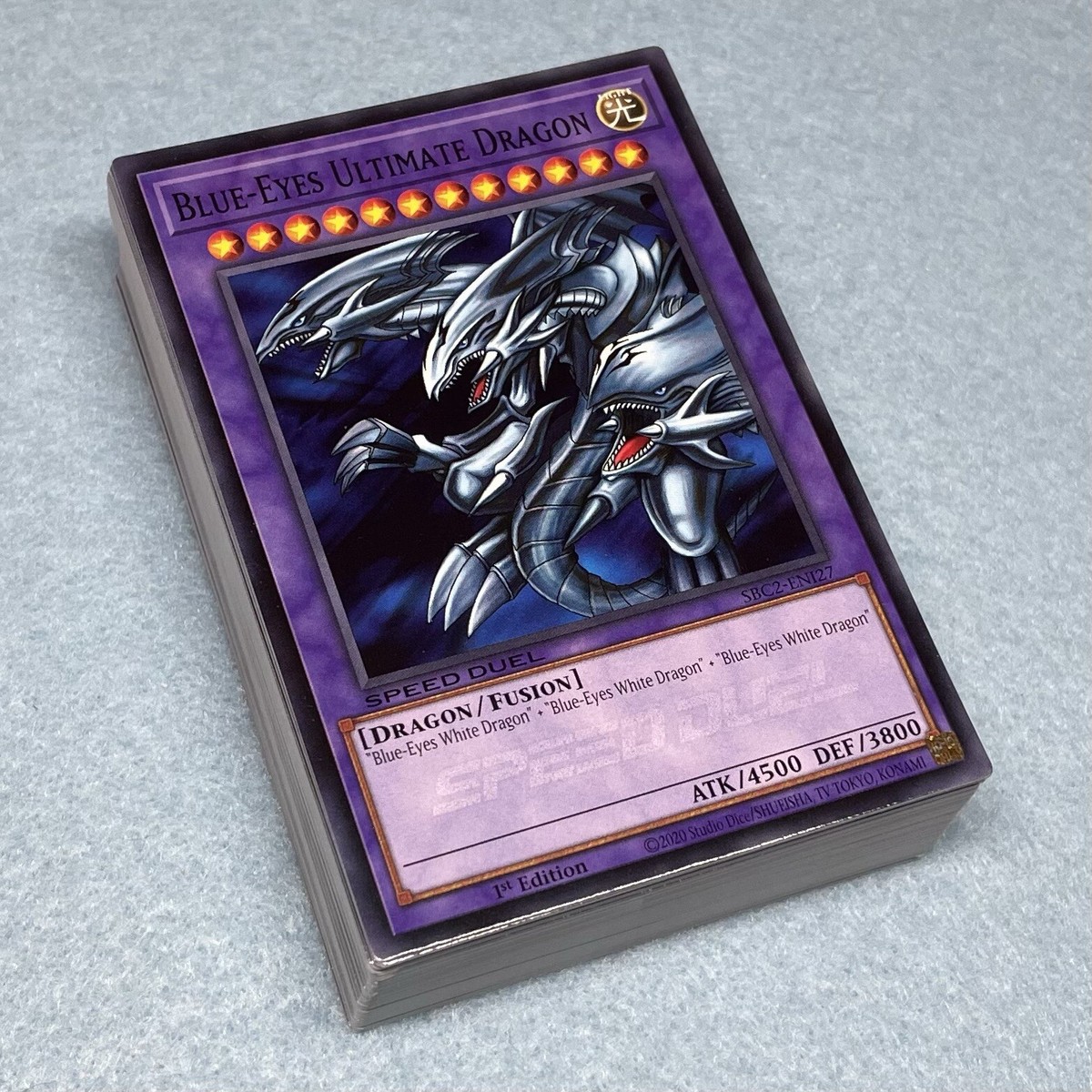 Yugioh Seto Kaiba 64 Card XYZ Cannon + Blue Eyes Ultimate Dragon