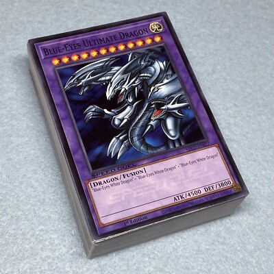 Yugioh Seto Kaiba 64 Card XYZ Cannon + Blue Eyes Ultimate Dragon Deck NM |  eBay