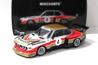 1:18 Minichamps BMW 3.5 CSL Gruppe 5 HERMETITE #4 | eBay